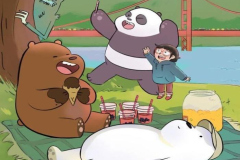 Hình 3 chú gấu hoạt hình cute đáng yêu