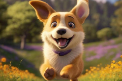 anh-cho-corgi-hoat-hinh-1