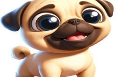anh-cho-pug-hoat-hinh-1