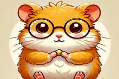 Ảnh chuột hamster chibi đáng yêu