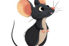 ảnh chuột chibi dễ thương