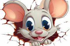 ảnh chuột chibi dễ thương