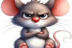 ảnh chuột chibi dễ thương