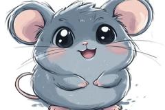 Ảnh con chuột cute