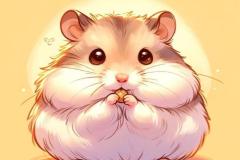 Ảnh chuột hamster anime đáng yêu