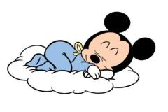 Ảnh chuột mickey anime đáng yêu
