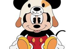 Ảnh chuột mickey anime đáng yêu