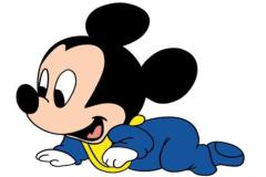 Ảnh chuột mickey anime đáng yêu