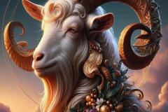 Ảnh con dê 3D cực xịn sò làm avatar