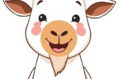Ảnh con dê chibi, anime ngộ nghĩnh