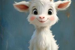 Tổng hợp ảnh con dê cute, 3d cực đáng yêu