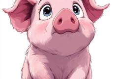 Ảnh con heo cute