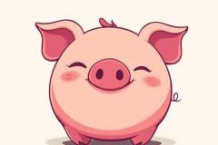 Ảnh con heo cute