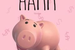 Ảnh con heo hoạt hình nổi tiếng đáng yêu
