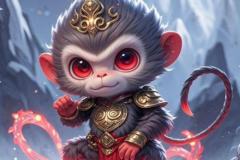 Ảnh con khỉ cute cực ngầu