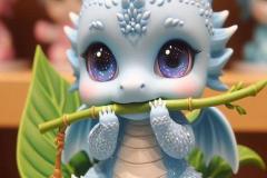 Hình ảnh con khủng long chibi đáng yêu