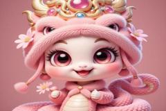 Ảnh con rắn cute chibi, anime cưng xỉu