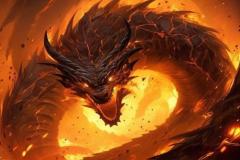 Ảnh con rồng lửa siêu cháy