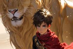 Ảnh con sư tử anime nam 