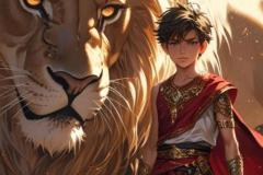 Ảnh con sư tử anime nam 