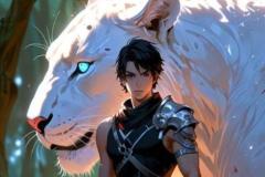 Ảnh con sư tử anime nam 