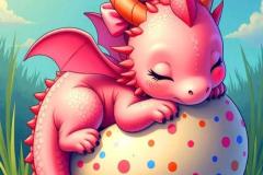 Ảnh đại diện, avatar khủng long hồng cute xỉu