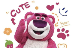 Hình ảnh gấu dâu cute