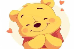Ảnh gấu hoạt hình đáng yêu