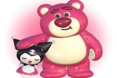 Hình ảnh gấu hồng lotso ngộ nghĩnh