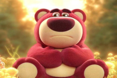 Hình ảnh gấu hồng lotso ngộ nghĩnh
