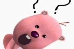 Ảnh meme con gấu hồng hài hước cười xỉu