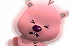 Ảnh con gấu loopy siêu hot gần đây