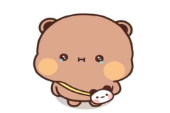 Ảnh gấu nâu đáng yêu hoạt hình chibi