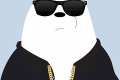 BST ảnh gấu trắng ngầy cool