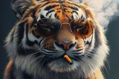 Ảnh con hổ cool ngầu