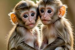 Ảnh con khỉ con cute