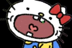 Ảnh vẽ mèo hello kitty