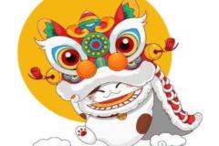 Ảnh mèo tết chibi, anime đáng yêu