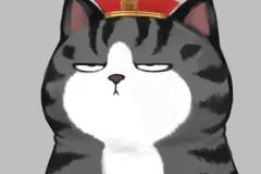 Ảnh mèo tết chibi, anime đáng yêu