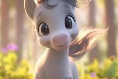 Tổng hợp ảnh ngựa cute đáng yêu xỉu