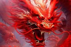 Ảnh con rồng đỏ cực ngầu