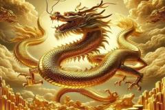 Ảnh con rồng vàng cực đẹp
