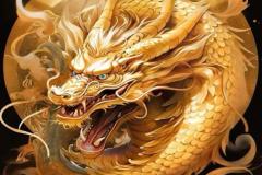 Ảnh con rồng vàng cực đẹp