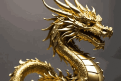 Ảnh con rồng vàng cực đẹp