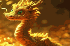 Ảnh con rồng vàng cực đẹp