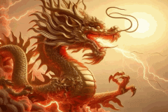 Ảnh con rồng vàng ngầu đẹp nhất