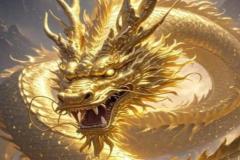 Ảnh rồng vàng cao quý cực đẹp