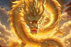 Ảnh rồng vàng cao quý cực đẹp