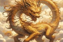 Ảnh rồng vàng cao quý cực đẹp