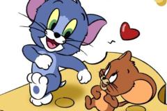 Ảnh Tom và Jerry chibi, anime dễ thương